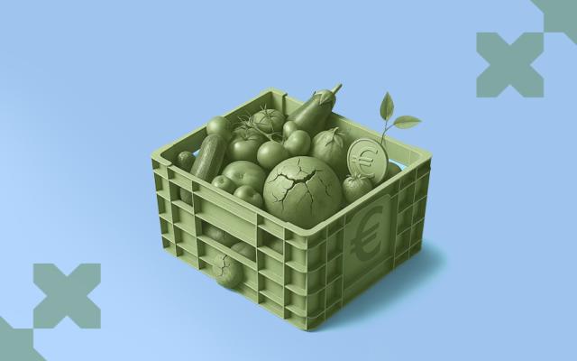 El cost de debò de la fruita i la verdura europees